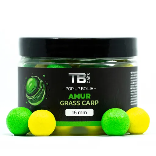Tb baits plávajúce boilie pop up amur 50 g 16 mm