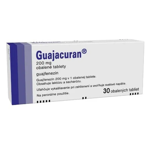 GUAJACURAN 200 mg 30 tabliet