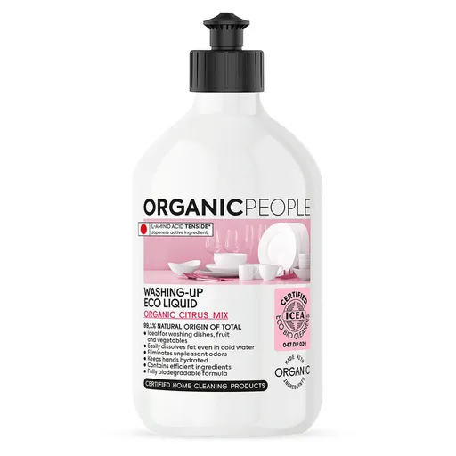 ORGANIC PEOPLE Eko Prostriedok na riad Citrus 500 ml