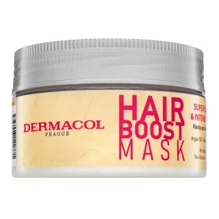 Dermacol Hair Boost Super Blonde & Intensive Care Mask vyživujúca maska pre blond vlasy 200 ml