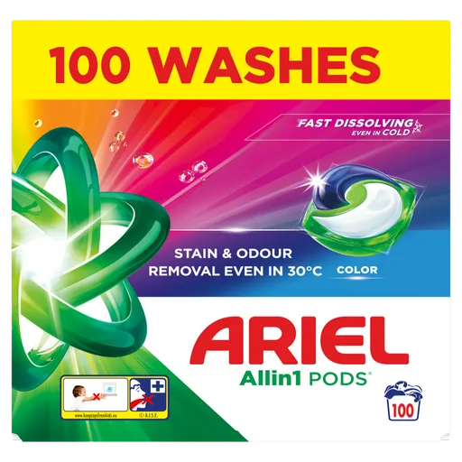 ARIEL Kapsuly na pranie Color Box 100 praní