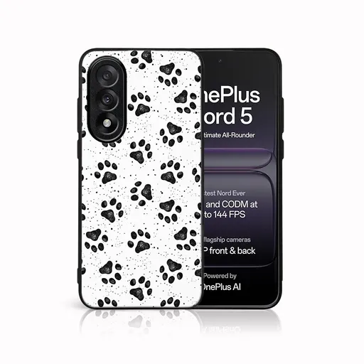 MY ART Ochranný kryt pre OnePlus Nord 5 5G PAWS (185)