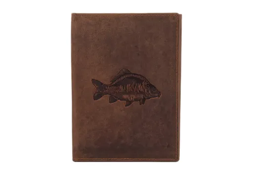 Rybárska dokladovka MERCUCIO svetlohnedá embos kapor lysec 2911952