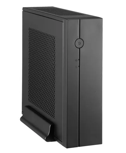 CHIEFTEC skriňa Compact Series/mini ITX, IX-01B-OP, Black, bez zdroja