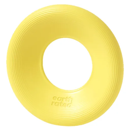 EARTH RATED Hračka pre psov aportovací disk žltý 1 kus, Veľkosť: S