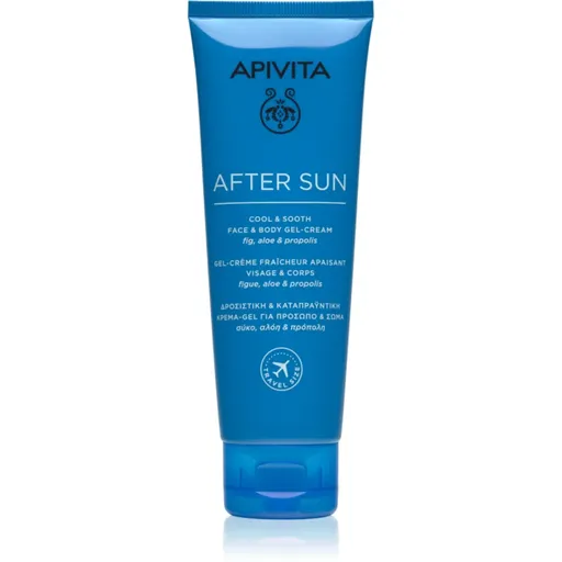 Apivita Bee Sun Safe After Sun Cool & Sooth Face & Body gélový krém po opaľovaní 200 ml