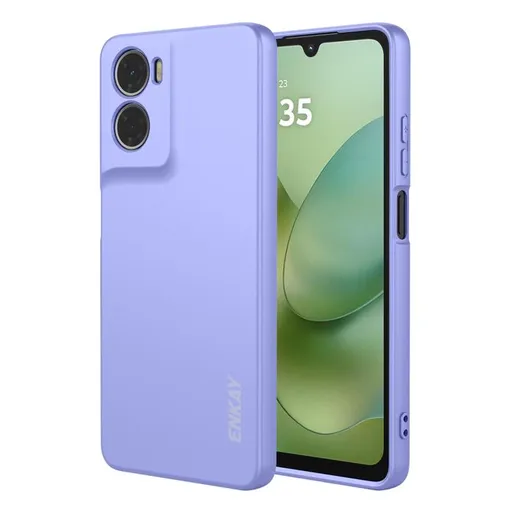 ENKAY RUBBER Ochranný obal pre Motorola Moto G06 / G06 Power fialový