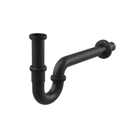 Sifón um DN32 prevl.matica 5/4 Alca čierna mat A4320BLACK