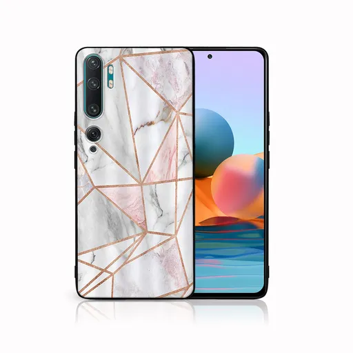PROTEMIO MY ART Ochranný kryt  Xiaomi Mi Note 10 / Note 10 Pro PINK MARBLE (143)