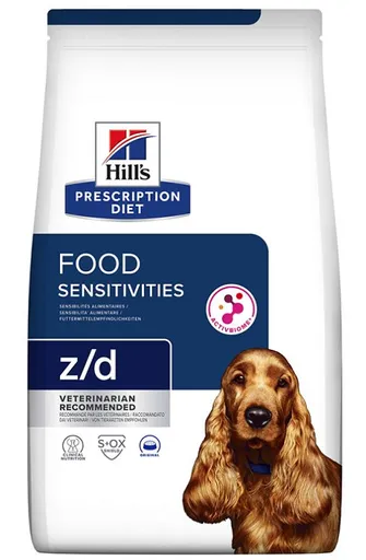 HILLS PD Canine z/d Ultra Allergen free Dry granule pre psy 3 kg