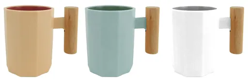 MAKRO - Hrnček 8x10cm rôzne farby