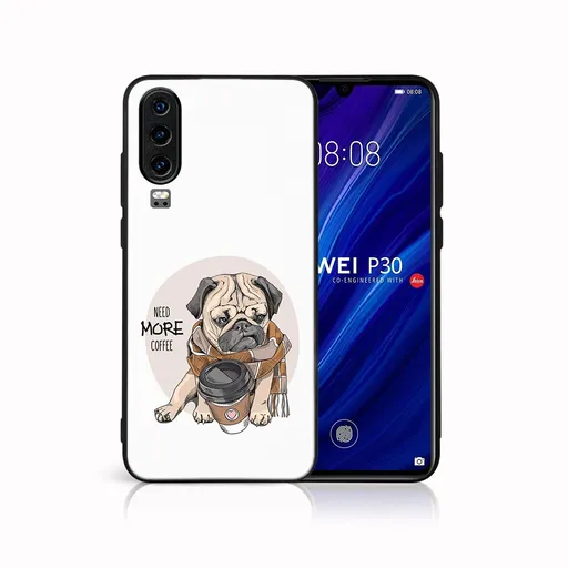 MY ART Ochranný obal pre Huawei P30 MORE COFFEE (184)