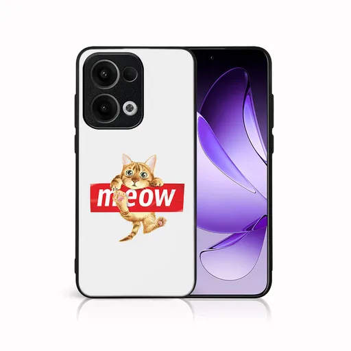 MY ART Ochranný kryt pre Oppo Reno13 5G MEOW (183)