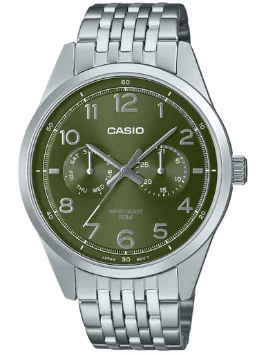 PÁNSKE HODINKY CASIO MTP-E340D-3A (zd264c) + KRABIČKA