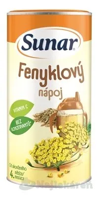 Sunar Rozpustný nápoj Feniklový v prášku (od ukonč. 4. mesiaca) 200 g