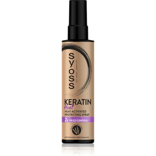 Syoss Keratin Heat ochranný sprej pre tepelnú úpravu vlasov 200 ml