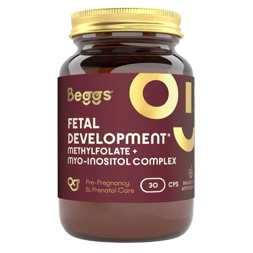 BEGGS Methylfolate + myo inositol complex 30 kapsúl