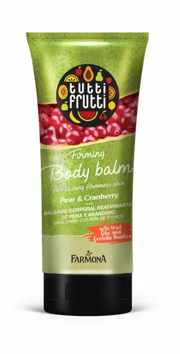 Spevňujúci telový balzam Hruška & Brusnica