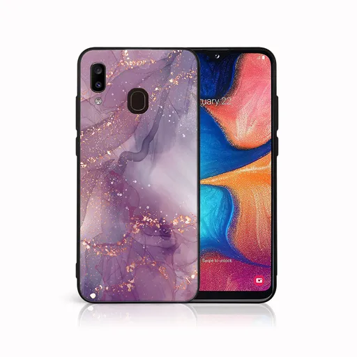 MY ART Ochranný obal pre Samsung Galaxy A20e PURPLE (148)