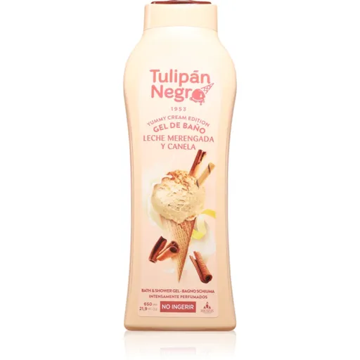 Tulipán Negro Leche Merengada & Canela sprchový gél 650 ml