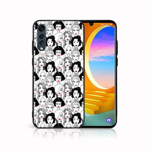 MY ART Ochranný kryt pre LG Velvet LIPSTICK (174)