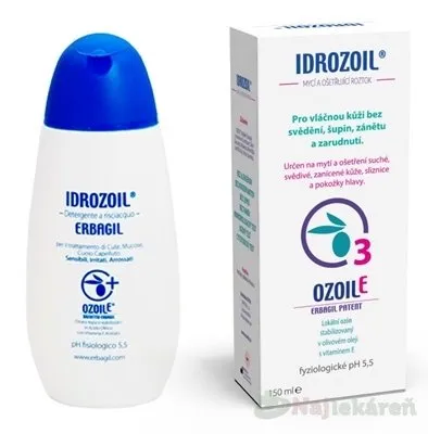 Idrozoil roztok na umývanie a ošetrenie pokožky 150 ml