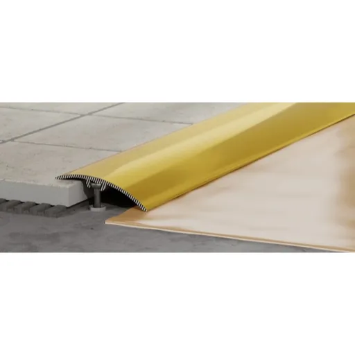 Lišta prechodová Havos, hliník elox, dĺžka 90 cm, výška hrany 8 mm, LP3ALEZ90