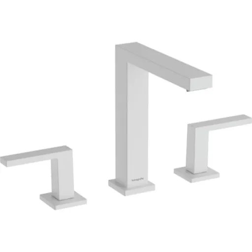 Hansgrohe Tecturis E umývadlová batéria s clic-clac matná biela 73030700