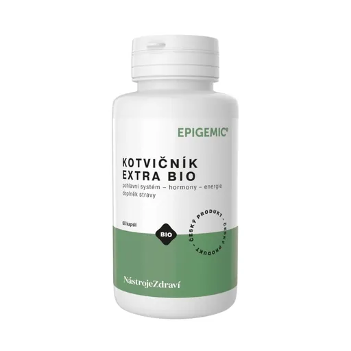 Kotvičník Extra BIO - 60 kapsúl - Epigemic®