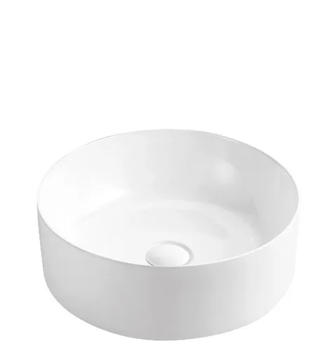 OLSEN SPA - Keramické umývadlo na dosku RIANO 41×14 cm OLKLT3205