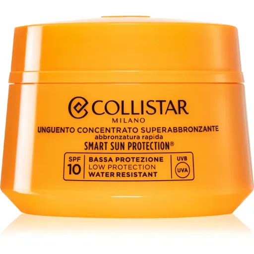 Collistar Smart Sun Protection Supertanning Concentrate Unguent SPF 10 koncentrovaná masť na opaľovanie SPF 10 150 ml