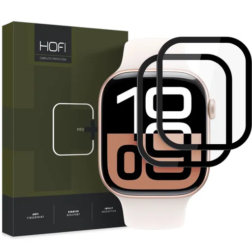 HOFI HYBRID PRO+ 2x Hybridné sklo pre Apple Watch 10 / 11 42mm