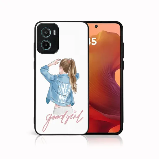 MY ART Ochranný kryt pre Motorola Moto G05 / Moto E15 GOOD GIRL (130)