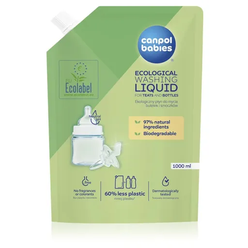 CANPOL BABIES Náhradná náplň prostriedok na dojčenské fľaše 1000 ml