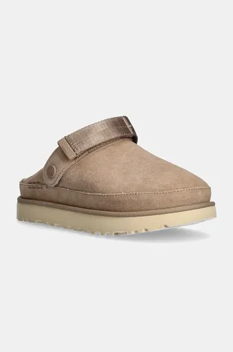 Detské semišové šľapky UGG Goldenstar Clog