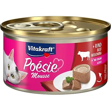 Vitakraft Cat mokré krmivo Poésie Mousse hovädzie 85 g (4008239398482)