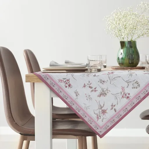 ArtFir Obrus SUMMER 6 | prírodná/ružová 90 x 90 cm