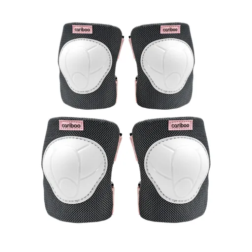 Súprava chráničov MOVINO Cariboo®, lakte a kolená, biele, S