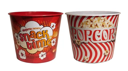 MAKRO - Dóza na popcorn, rôzne motívy