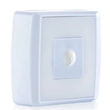 REER LED nočné svetlo so senzorom, štvorcové (4013283520208)