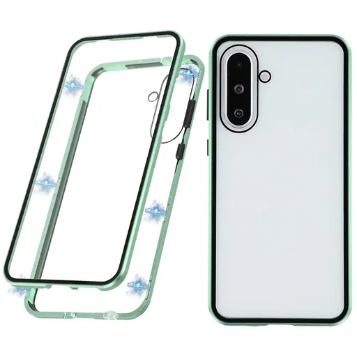 Magnetický kryt 360 pre Samsung Galaxy A56 zelený