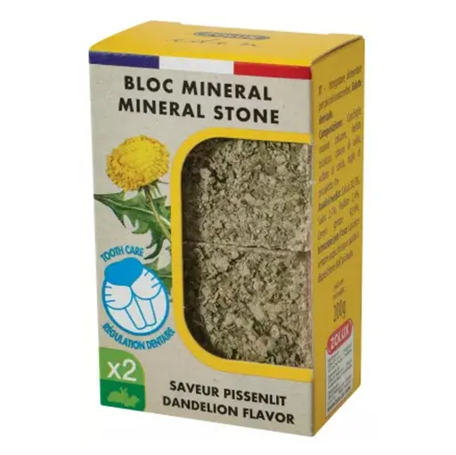ZOLUX Eden minerálny kameň hlodavce púpava 2 x 100 g