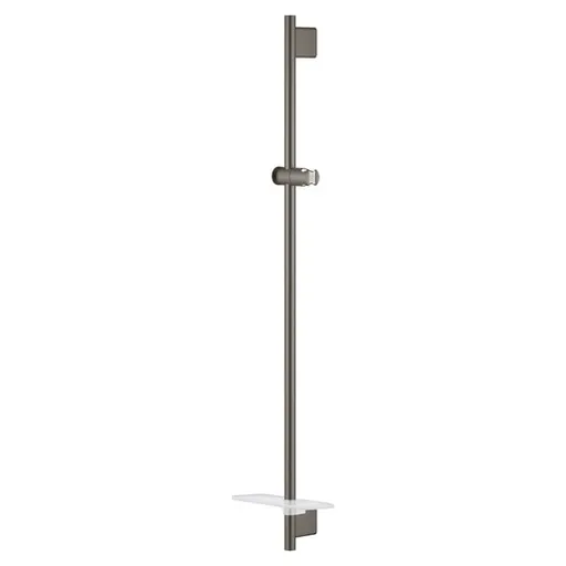 Grohe Rainshower SmartActive sprchová tyč na stenu s poličkou kartáčovaný hard graphite 26603al0 G26603AL0