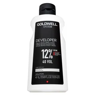 Goldwell System Cream Developer Lotion vyvíjacia emulzia pre všetky typy vlasov 12% 40 Vol. 1000 ml