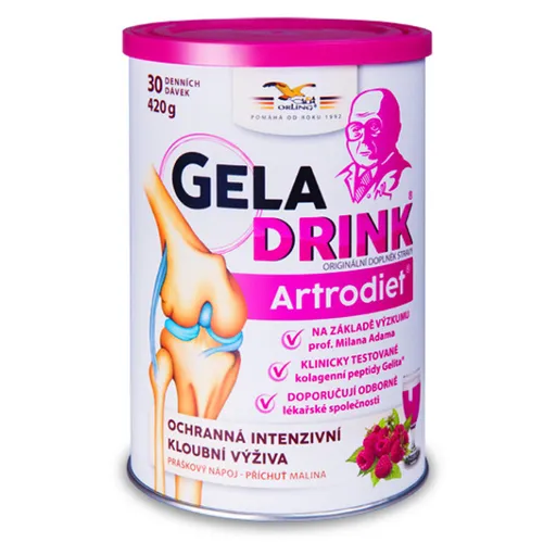 GELADRINK Artrodiet nápoj malina 420 g