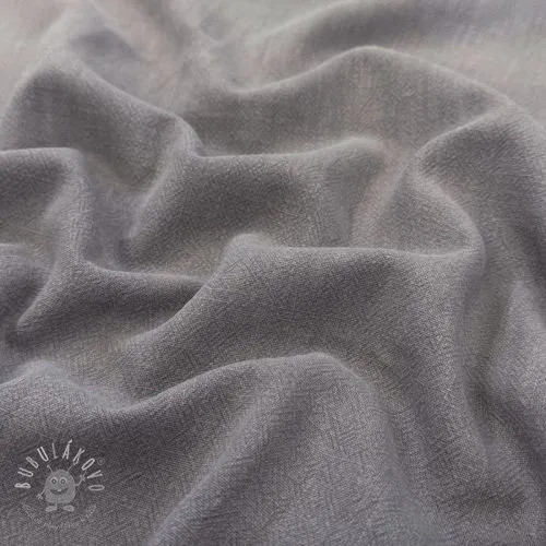 Ľan predpraný STONEWASHED PREMIUM middle grey