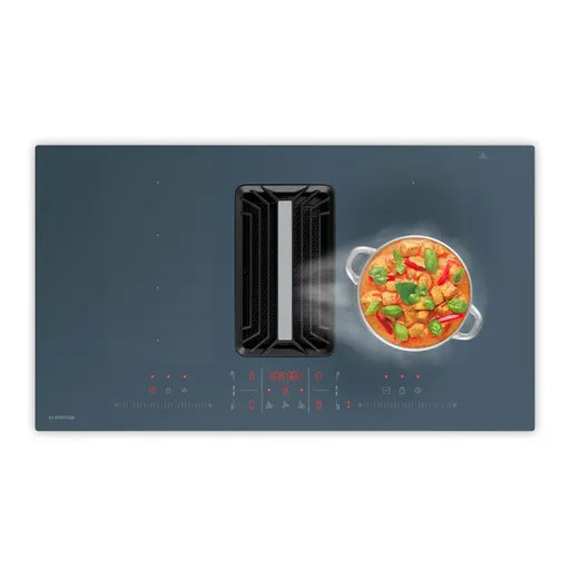 Klarstein AirJet FlexPro Down Air System, Indukčná doska + digestor, Flexi zóna, Booster