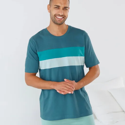 Pyžamové tričko s krátkymi rukávmi