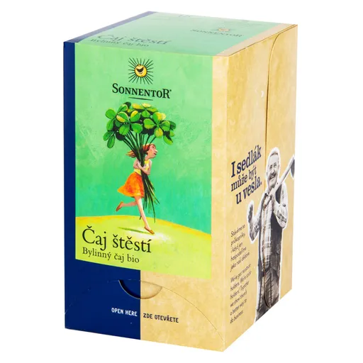 Čaj šťastie bio 27g dvojkomorový (18sáčků)