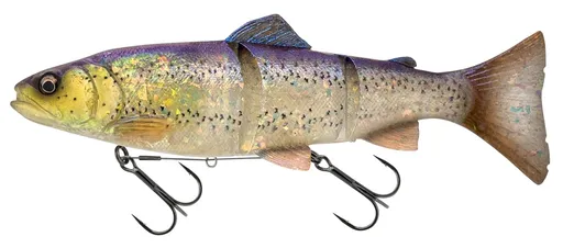 Savage gear gumová nástraha 3d line thru trout clear blue trout - 25 cm 180 g